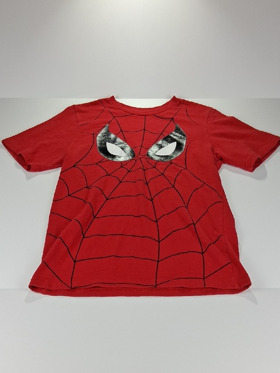Marvel Other - Boys Marvel Spider-Man Graphic T-Shirt Size Extra Large XL (14/16) Red Web Eyes